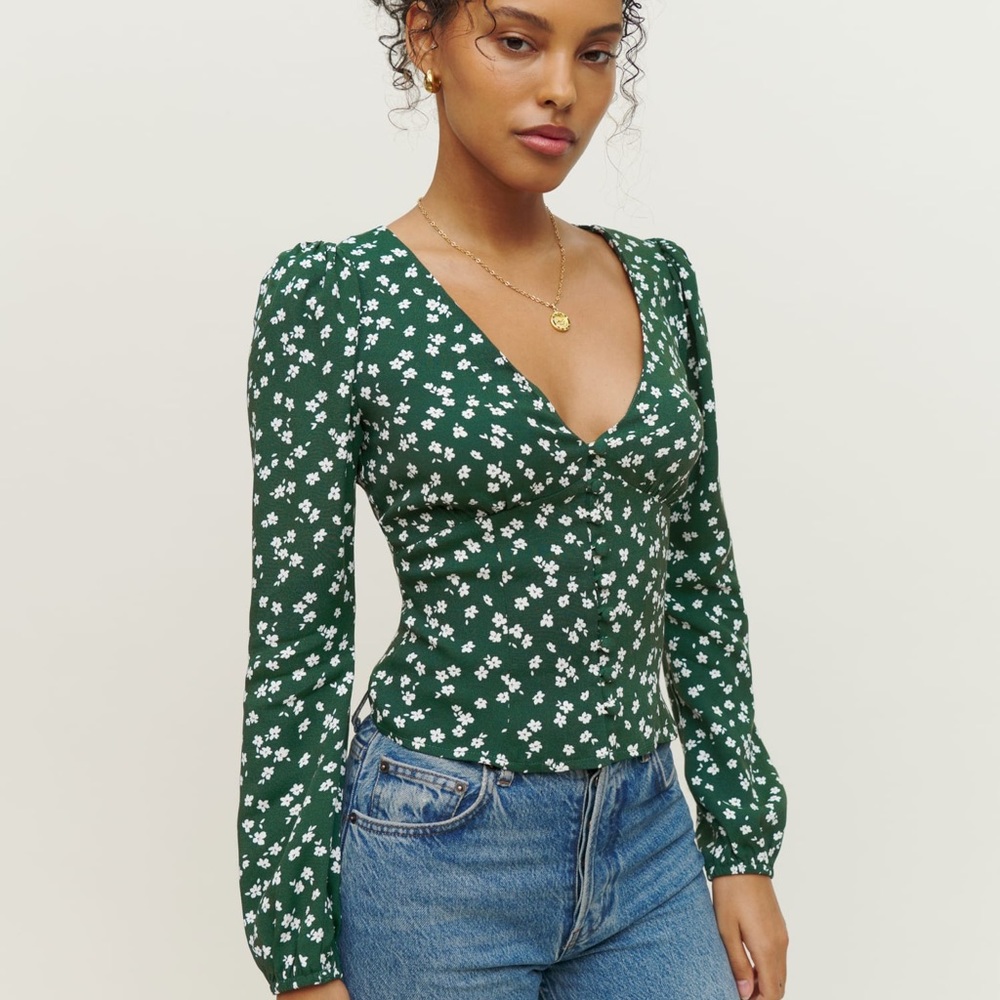 Reformation Nell Top, Size S